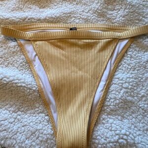 Victoria's Secret Pink Yellow Bikini Bottom